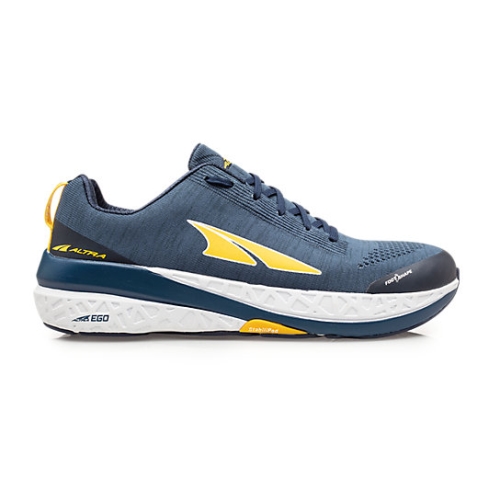 Tenis Para Correr Altra PARADIGM 4.5 Hombre Azules Amarillos | 21530UPWJ