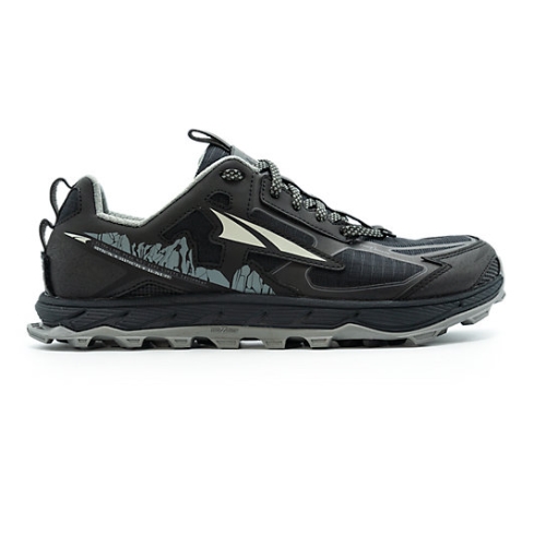 Tenis Senderismo Altra LONE PEAK 4.5 Mujer Negros | 37568BGJO