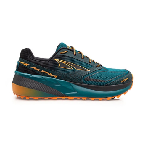 Tenis Senderismo Altra OLYMPUS 3.5 Hombre Verdes Naranjas | 30179SLWN