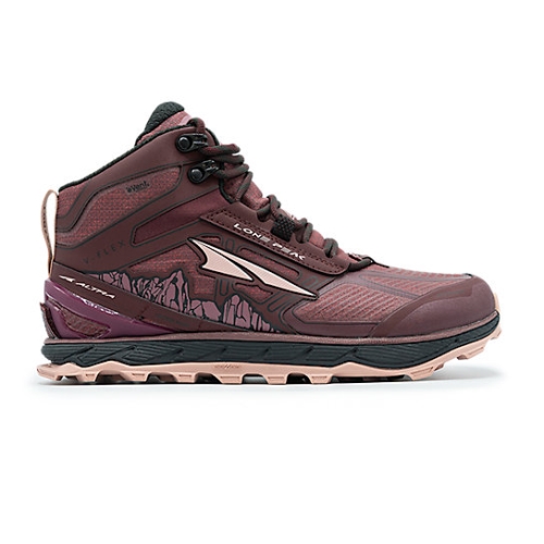 Tenis Trail Altra LONE PEAK 4 Mujer Azules Rosas Claro | 27104XZTE