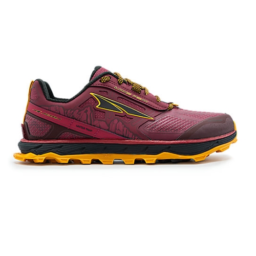 Tenis Trail Altra LONE PEAK 4 Mujer Rojos | 50691NIOW