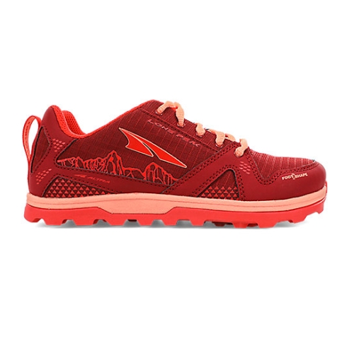 Tenis Trail Altra LONE PEAK Hombre Rojos | 51987CTYR